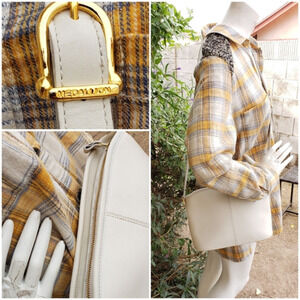 Medallion‎ Vintage Leather crossbody bag